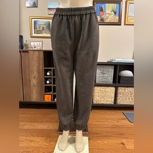 Zara Peach Skin Effect Joggers - Soft and Stylish